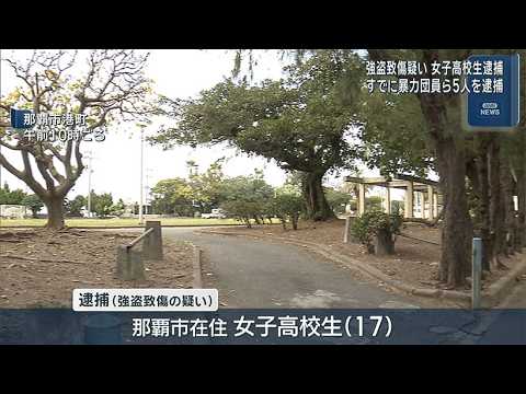 強盗致傷事件　新たに女子高校生を逮捕