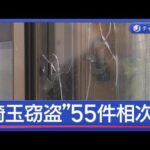 一夜で8軒が被害に…埼玉で“連続窃盗”犯行に「3つの共通点」【スーパーJチャンネル】(2025年11月17日)