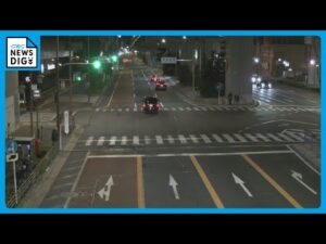 ひき逃げ事件 横断歩道で男性が車にはねられ一時は意識不明の重体に・・・その後 意識は回復 逃げた車は灰色系 名古屋・瑞穂区