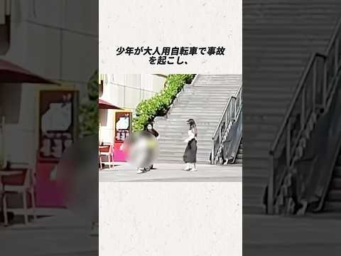 11歳の少年が大人用自転車で事故を起こし、母親は約1億円の賠償を命じられ、二人の家庭を壊滅させた。#事件#事故