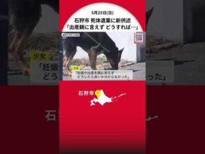 【赤ちゃん死体遺棄事件で新供述】逮捕された17歳少女は「出産を親に言えずどうしたら良いかわからなかった」家族も少女の妊娠に気づかなったか〈北海道・石狩市〉