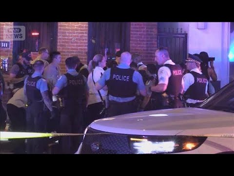 米シカゴの繁華街で銃の乱射事件 男女4人死亡14人けが 犯人は逃走中(2025年7月4日)