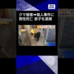 【ニュース】男性死亡は“クマ被害”から一転殺人事件に…51歳長男を逮捕　顔と背中に刃物の傷#shorts