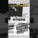 2分で分かる四日市ジャスコ誤認逮捕死亡事件【未解決事件】#shorts #未解決事件 #事件概要