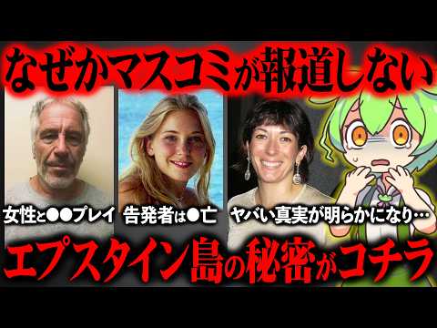 エプスタインの全貌と日本のテレビが沈黙する理由が闇深すぎた【ずんだもん＆ゆっくり解説】