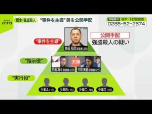 【公開手配】栃木強盗殺人“事件主導”の男（48）
