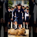 りんの誕生日🎂に大事件😱！カピバラがヒーローに？🦸‍♂️ #カピバラ