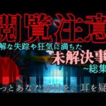 不可解な失踪や狂気に満ちた未解決事件~総集編90分~