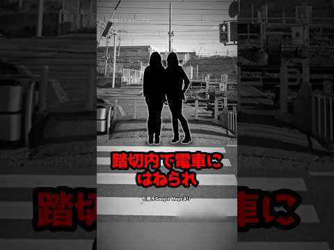 【1億円訴訟】 踏切内で死亡した中国人観光客→背景には“誤認されやすい踏切”の構造問題が…事故現場の実態とは #shorts