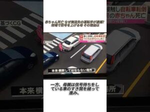 赤ちゃん死亡 なぜ無過失の運転手が逮捕？#事件#事故