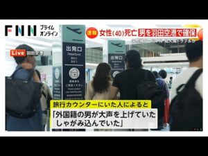 世田谷・女性切りつけ逃走の男を羽田空港国際線ターミナルで確保「分からない言葉で大声出していた」情報も
