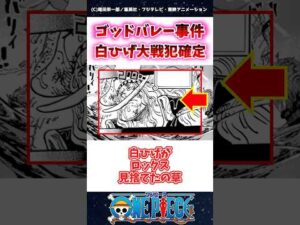 【ワンピース】最新1166話でゴットバレー事件白ひげ大戦犯確定してしまう #1166話 #ワンピース #onepiece #反応集 #白ひげ