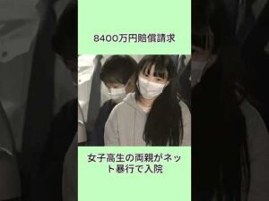 山形市くら寿司事件で8400万円賠,請求関与した女子高生の両親がネット暴行で入院#shorts