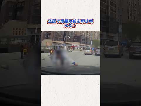 法廷で母親は机を叩き叫んだ#事件#事故