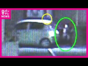 【独自】警察官が車にひき逃げされた事件 助手席の女が逮捕 防犯カメラには犯行の瞬間が映る〈カンテレNEWS〉