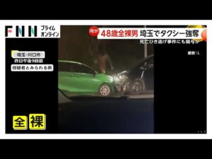 “全裸男”が車・タクシー強奪、学習塾に侵入し現行犯逮捕 西村大輔容疑者(48)逃走劇の足取り判明 死亡ひき逃げ事件にも関与か 埼玉
