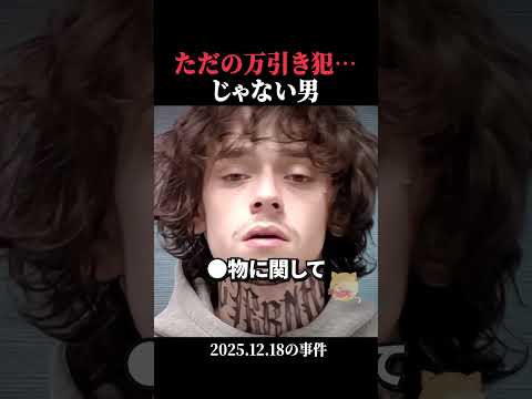 ただの万引き犯じゃない男 #horror #ホラー #事件 #アメリカ