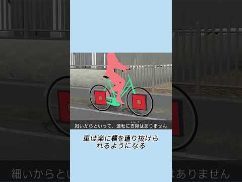自転車の車幅削減システム#事件