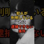 犯人が判明しているのに逮捕できない事件