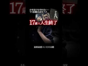 調子に乗った未成年の末路#恐怖 #事件 #ホラー