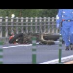 バイクの男性死亡　近くにはシカも　ひき逃げ事件で警察が捜査　群馬・渋川市(2026年4月29日)