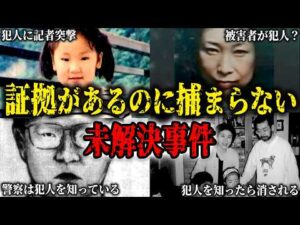 【総集編】眠れないほど怖い未解決事件 ~証拠があるのに犯人が捕まらない理由~