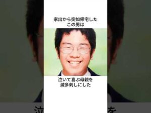 【衝撃】泣いて喜ぶ母親を滅多刺しにした犯人がヤバすぎる… #事件#怖い話#ミステリー