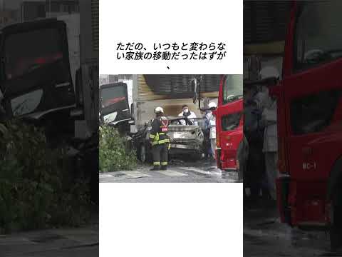 19歳の運転手だけが生き残った…家族4人を襲った深夜の事故  #事件 #事故 #日本ニュース  #交通事故