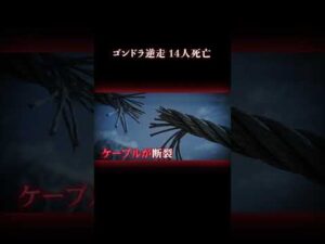 ロープウェイを100キロで逆走 #事件 #海外事件